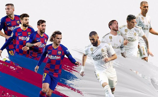 Kết quả bóng đá Barcelona 1-3 Real Madrid: Valverde, Ramos và Modric ghi bàn, Real 'đánh sập' Camp Nou