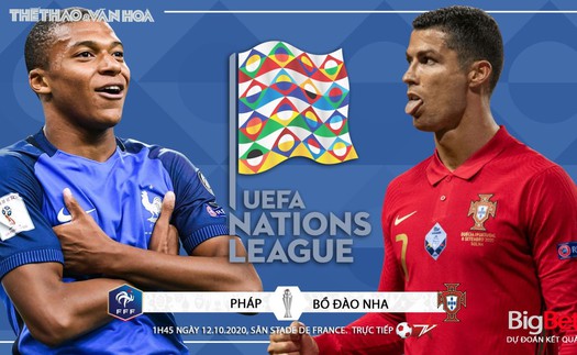 Soi kèo nhà cái. Pháp vs Bồ Đào Nha. Vòng bảng UEFA Nations League. Trực tiếp K+PM, BĐTV