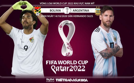 Soi kèo nhà cái Bolivia vs Argentina. Vòng loại World Cup 2022 khu vực Nam Mỹ