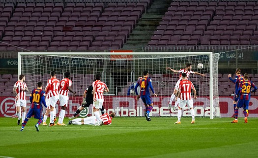 Barcelona 2-1 Athletic Bilbao: Messi lập siêu phẩm đá phạt trong ngày trở lại