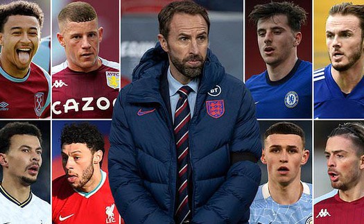 Tuyển Anh tràn ngập cầu thủ kiến thiết, Gareth Southgate sẽ chọn ai?