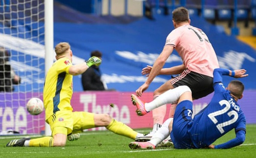 Chelsea 2-0 Sheffield: Ziyech lập công, Chelsea vào Bán kết FA Cup