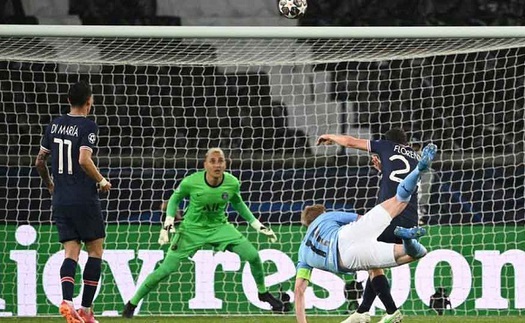 PSG 1-2 Man City: Navas mắc sai lầm, PSG thua ngược trên sân nhà