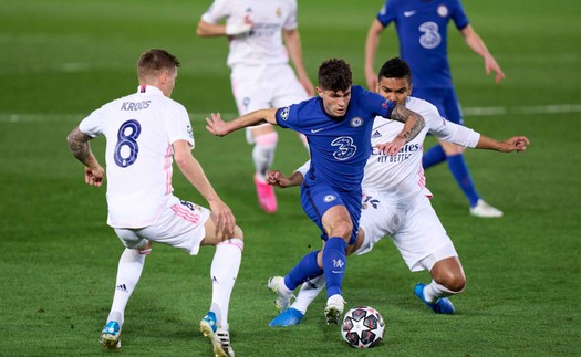 ĐIỂM NHẤN Real Madrid 1-1 Chelsea: Pulisic vào 'phom', Tuchel là khắc tinh của Zidane