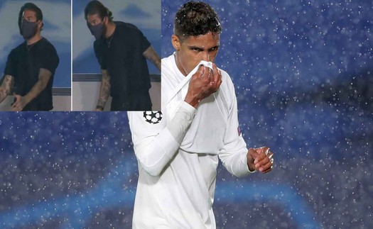 Real Madrid: Sergio Ramos hướng dẫn Varane đánh đầu từ trên khán đài