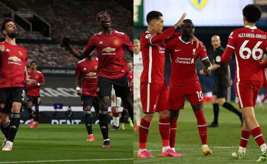 Trực tiếp bóng đá hôm nay: MU vs Liverpool, Ngoại hạng Anh vòng 34 (K+, K+PM trực tiếp)