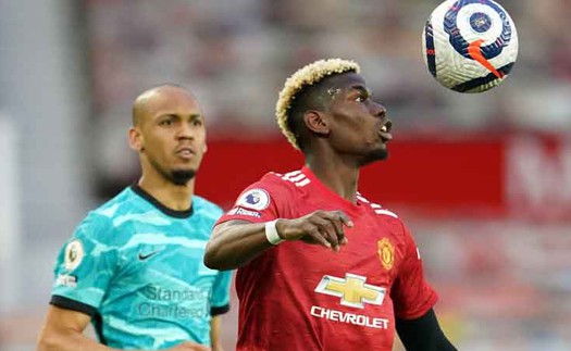 MU thua Liverpool vì Solskjaer để Pogba đá cánh trái?