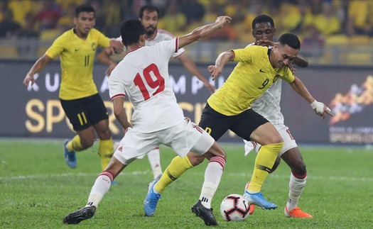 Trực tiếp bóng đá hôm nay: UAE vs Malaysia. Xem trực tiếp bóng đá VTV6, VTV5