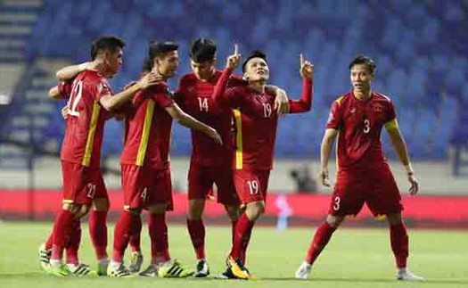 Vòng loại thứ 3 World Cup 2022: Việt Nam chưa từng thắng các đội cùng bảng B