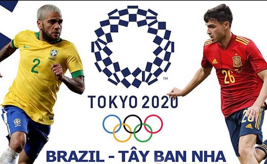 Xem trực tiếp bóng đá Olympic hôm nay: U23 Brazil vs Tây Ban Nha (VTV6)