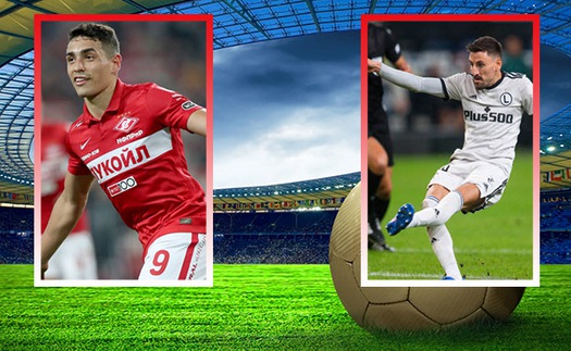 Soi kèo nhà cái Spartak Moscow vs Legia Warsaw và nhận định bóng đá Cúp C2 (21h30, 15/9)