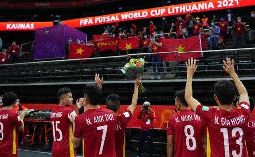 Báo Nga: 'Không được chủ quan trước tuyển futsal Việt Nam'