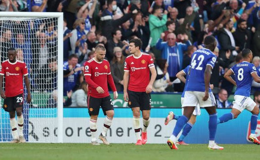 Leicester 4-2 MU: Thảm họa hàng thủ, MU thua bẽ mặt trước 'Bầy cáo'