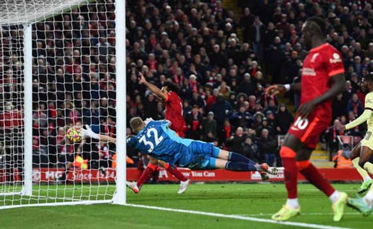 Liverpool 4-0 Arsenal: Mane và Salah ghi bàn, Liverpool vùi dập 'Pháo thủ'