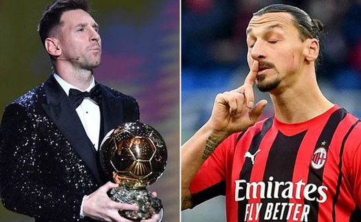 Ibrahimovic không chọn Messi là cầu thủ hay nhất mọi thời đại