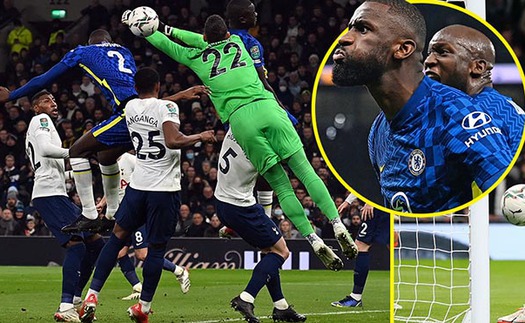 Tottenham 0-1 Chelsea (tổng 0-3): VAR 3 lần từ chối Tottenham, Chelsea vào chung kết Cúp Liên đoàn