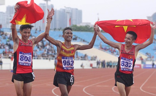 CĐV Đông Nam Á ấn tượng hình ảnh ăn mừng của VĐV Timor Leste và Việt Nam