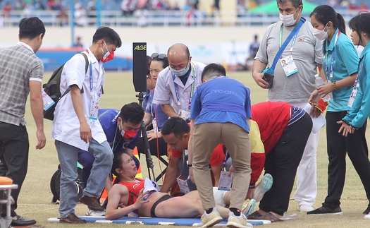 'VĐV của Malaysia không cố ý phạm lỗi với Đinh Thị Bích'