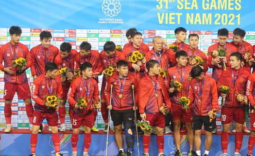 U23 Việt Nam giành HCV SEA Games 31: Cơ duyên từ ông Park…