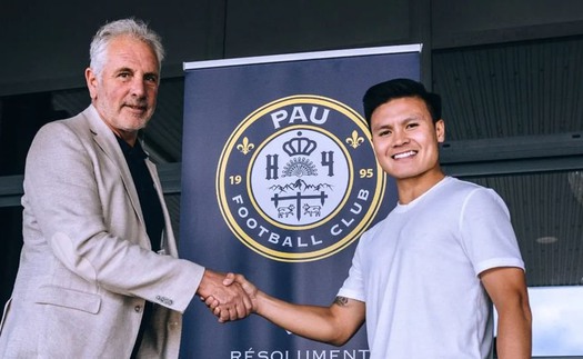 Báo Pháp gọi Quang Hải là 'thần đồng', kỳ vọng giúp Pau FC lên chơi ở Ligue 1