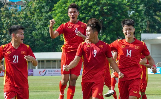 KẾT QUẢ bóng đá U19 Việt Nam 4-0 U19 Brunei, U19 Đông Nam Á