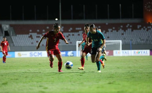 U18 nữ Việt Nam 0-2 U18 nữ Úc: Thi đấu kiên cường, U18 nữ Việt Nam giành vị trí á quân