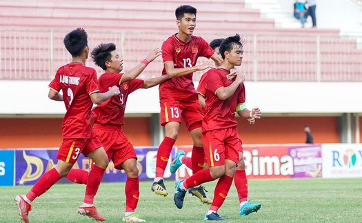 Kết quả bóng đá U16 Việt Nam 0-1 U16 Indonesia: Thắng tối thiểu, U16 Indonesia vô địch