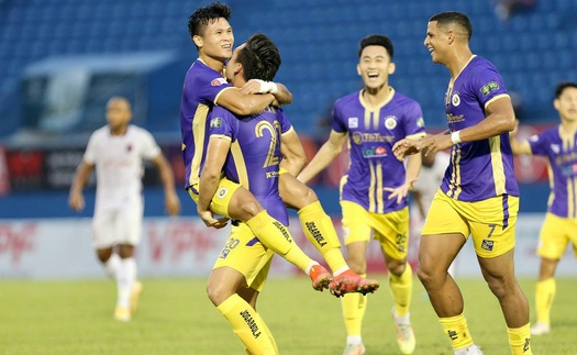 Kết quả bóng đá SLNA 1-1 Hà Nội FC: Lucao lập công, Hà Nội chia điểm trên sân Vinh