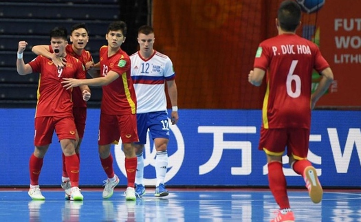 Link xem trực tiếp bóng đá futsal Việt Nam vs Phần Lan (17h00, 12/9)