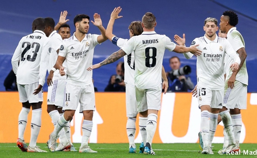 Kết quả bóng đá Cúp C1 đêm qua: Real Madrid tạo mưa bàn thắng, PSG đánh bại Juventus