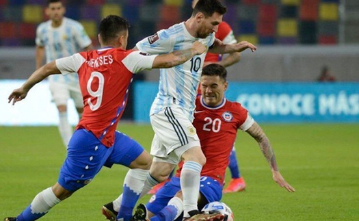 Argentina lại hòa Chile: Cuộc gọi giải cứu từ Messi