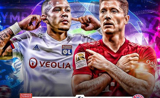 Bayern Munich vs Lyon: Quái vật Bayern sẵn sàng nuốt chửng thế giới