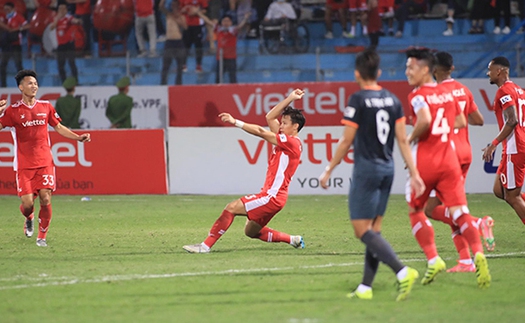 Video bàn thắngViettel 3-1 Bình Dương: Chiến thắng dễ dàng