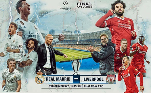 Real Madrid 3-1 Liverpool: Bale lập cú đúp, Real Madrid lần thứ 3 liên tiếp vô địch Champions League