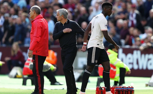 Đá tệ trước West Ham, Pogba quyết 'đá bay' Mourinho khỏi M.U?