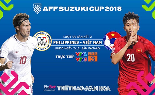 Soi kèo, nhận định, dự đoán bóng đá: Philippines vs Việt Nam, AFF Cup 2018. VTV6, VTC3