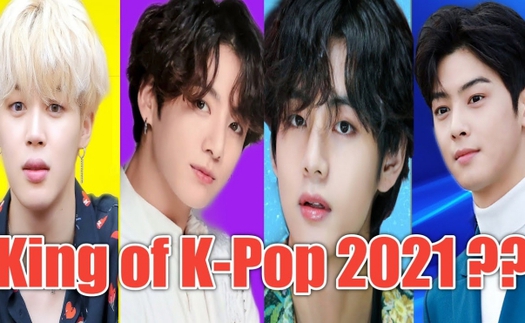 Tìm ra 'ông hoàng' K-pop năm 2021 do fan bình chọn