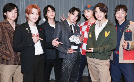 BTS kết thúc năm 2021 bằng giải Thu âm Nhật Bản