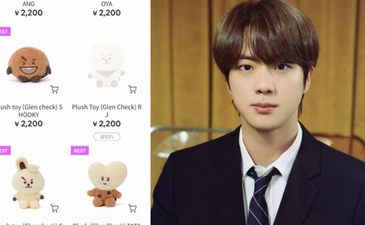 Jin BTS lại khiến thiết kế này 'cháy hàng' trên toàn cầu