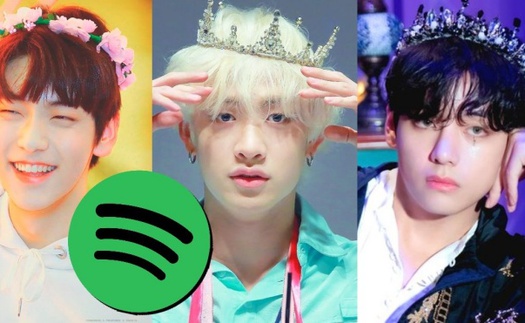 Top 10 nhóm nhạc nam K-pop 'thống trị' Spotify tháng 1