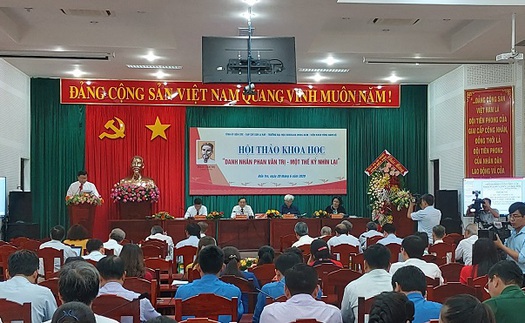 Hội thảo khoa học 'Danh nhân Phan Văn Trị - Một thế kỷ nhìn lại'