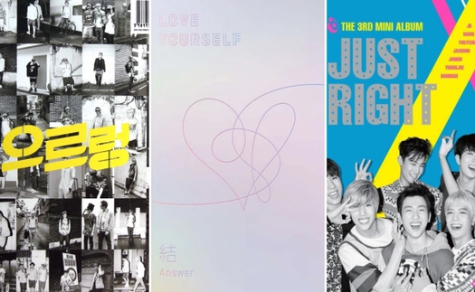 Thiết kế album 'độc' của sao Kpop từng giành giải quốc tế: BTS, EXO, GOT7