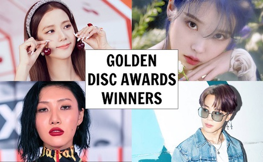 Giải Golden Disc: IU giành Daesang, BTS xuất hiện đủ 7 thành viên