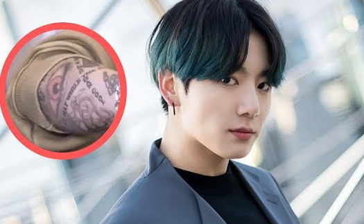 Jungkook BTS lộ hình xăm mới, nhận nhiều ý kiến trái chiều