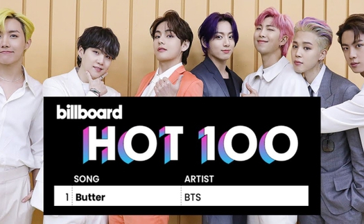 BTS đoạt quán quân Billboard Hot 100 với 'Butter'