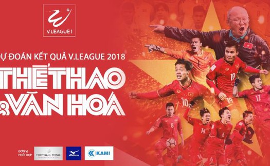 DỰ ĐOÁN KẾT QUẢ VÒNG 1 V-LEAGUE 2018