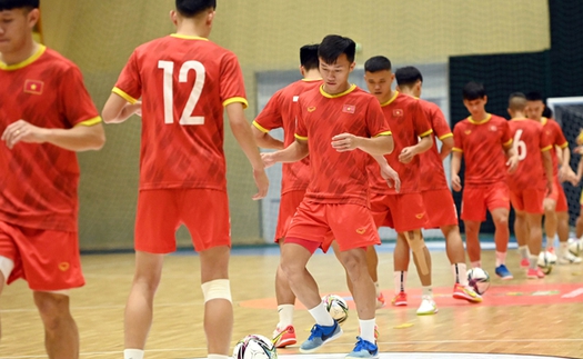 Bóng đá Việt Nam hôm nay: Futsal Việt Nam sẵn sàng tạo 'địa chấn' trước Brazil