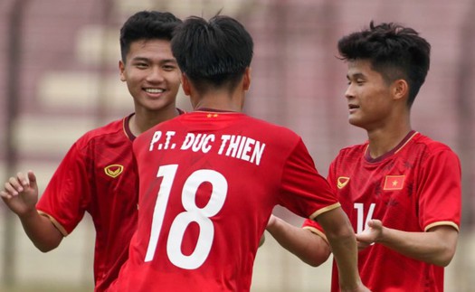 Bóng đá Việt Nam hôm nay: U16 Việt Nam đấu U16 Indonesia (20h00)