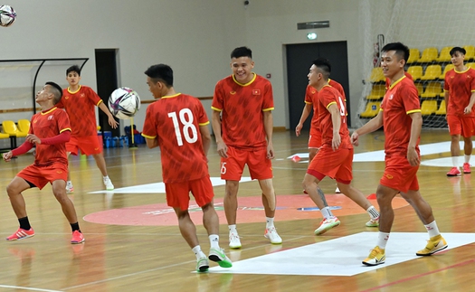 Bóng đá Việt Nam hôm nay: Futsal Việt Nam đấu CH Séc (20h00, 19/9)