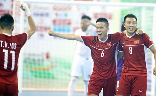 Kết quả bóng đá Futsal Việt Nam 5-1 Úc: Tuyển Việt Nam giành vé vào bán kết